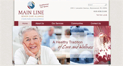 Desktop Screenshot of mainlinesca.org